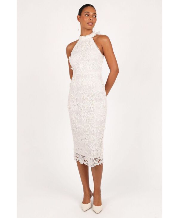 Petal and Pup レディース トップス ワンピース ミディワンピース ミディ ホルター Petal and Pup Womens Adalyn Halterneck Midi Dress W