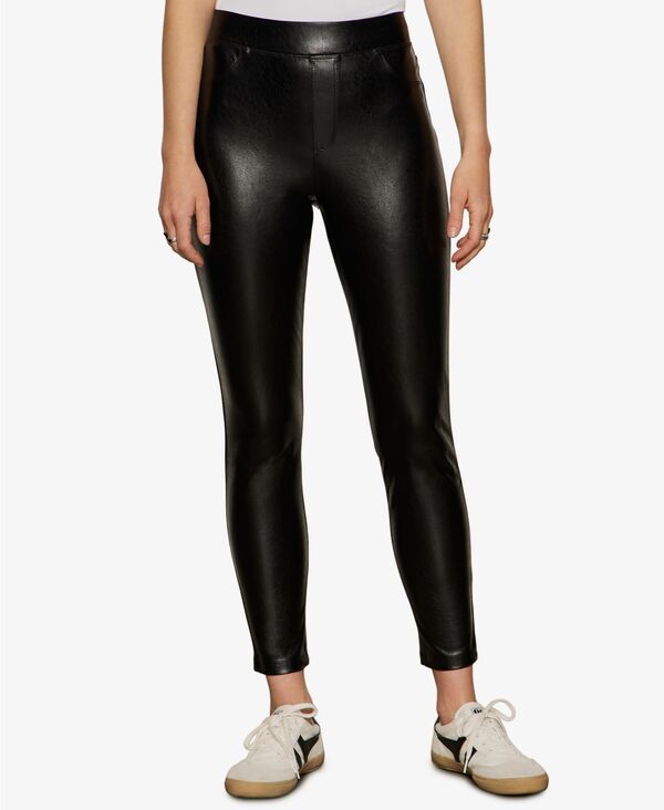 サンクチュアリー レディース ボトムス カジュアルパンツ レザー レギンス Sanctuary Womens Runway FauxLeather Leggings Black ブラック