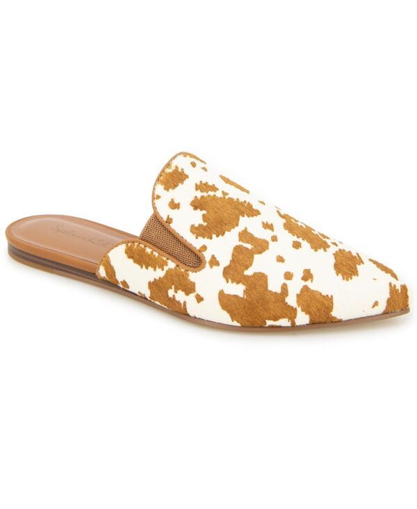 スプレンディット レディース シューズ サンダル プリント Splendid Womens Liza Caramel Cow Print Caramel cow print