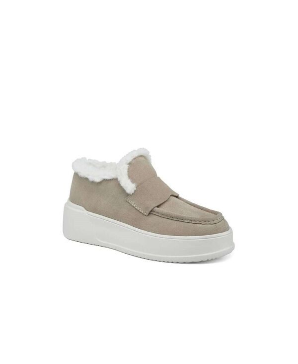 ジェースライズ レディース シューズ スニーカー JSlides Junie Taupe leather トープ