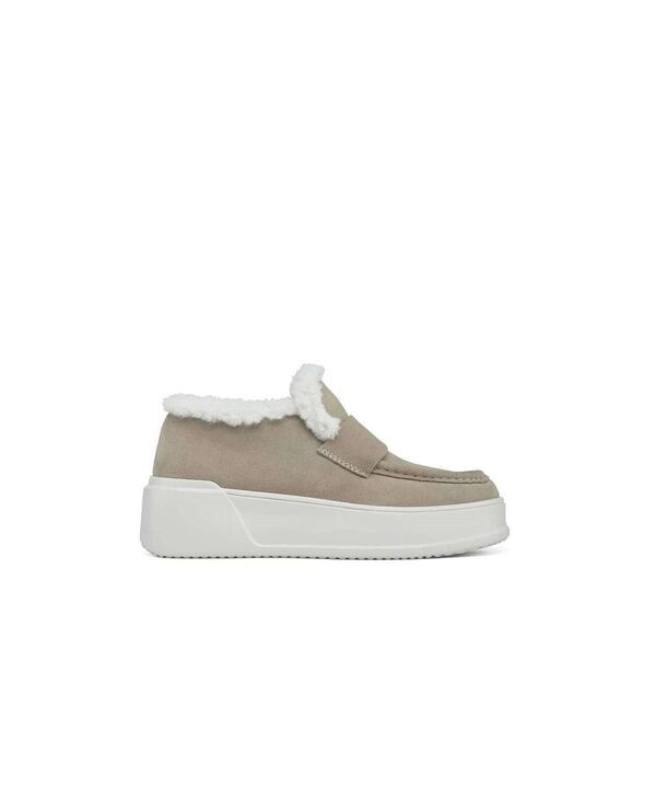 ジェースライズ レディース シューズ スニーカー JSlides Junie Taupe leather トープ