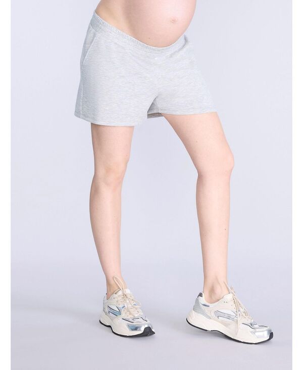 マザーフッドマタニティー レディース ボトムス ハーフパンツ・ショーツ シャーリング Motherhood Maternity Smocked Waist Short Motherhood Heath