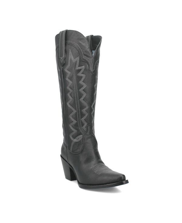 ディンゴ レディース シューズ ブーツ・レインブーツ コットン ブーツ レザー Dingo Womens High Cotton Leather Boots Black ブラック