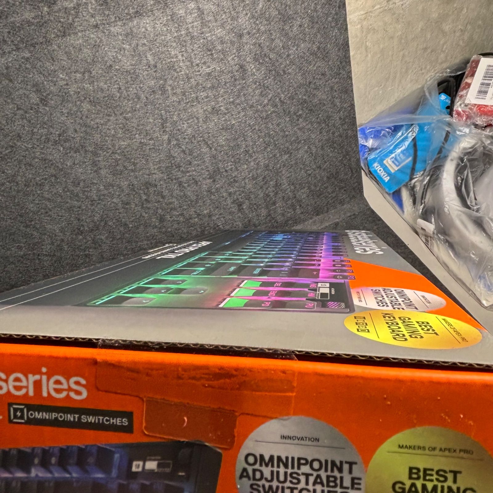 新品未開封 SteelSeries ラピッドトリガー 搭載 ゲーミングキーボード