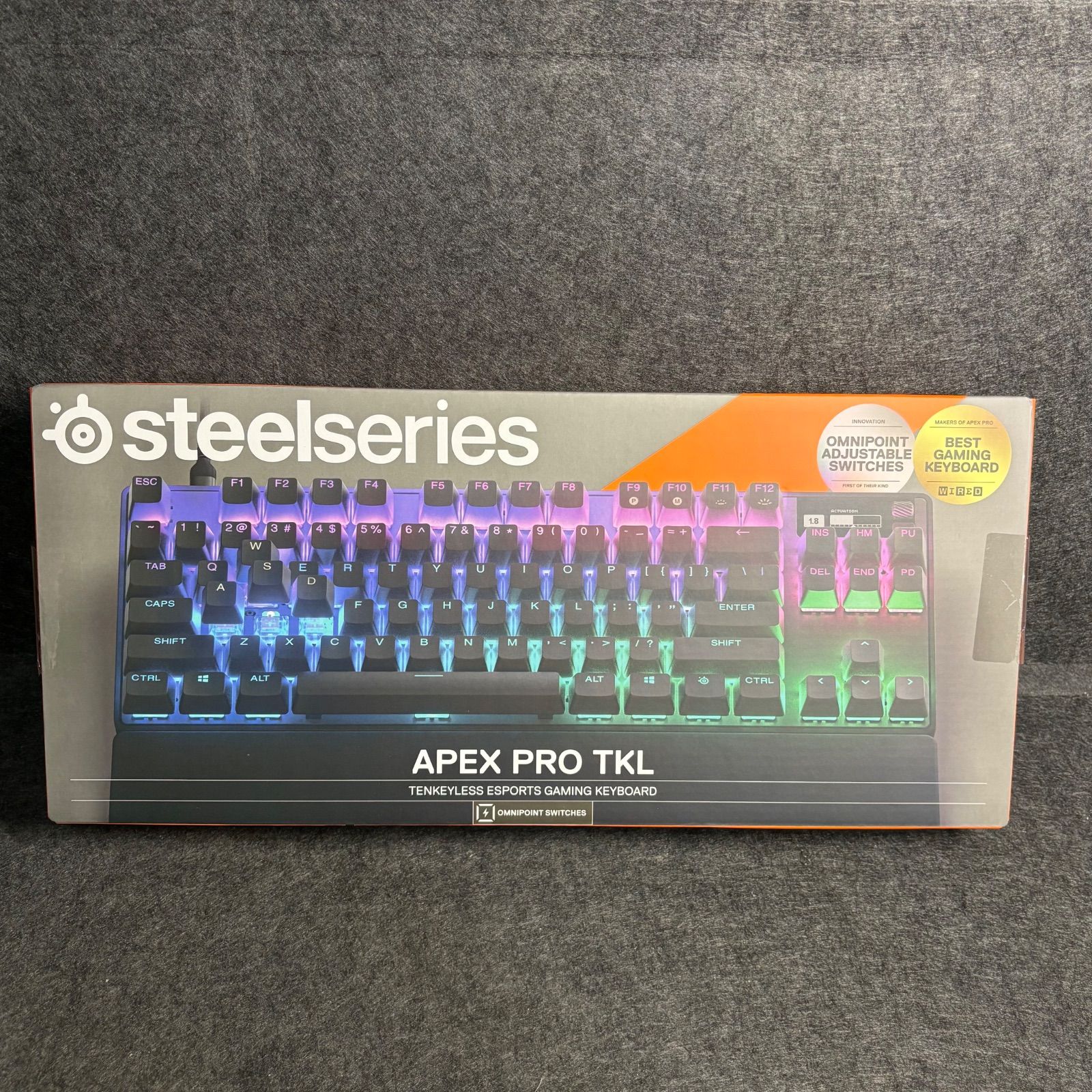新品未開封 SteelSeries ラピッドトリガー 搭載 ゲーミングキーボード