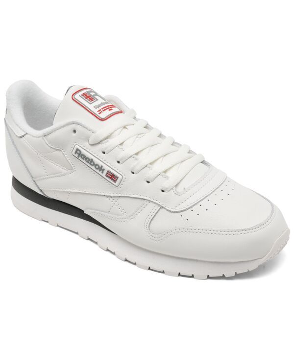 リーボック メンズ シューズ スニーカー レザー Reebok Mens Classic Leather Casual Sneakers from Finish Line Chalk Gray チョー 13,121円