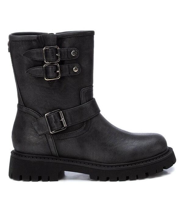 キシタイ レディース シューズ ブーツ・レインブーツ XTI Womens Casual Booties By Black ブラック