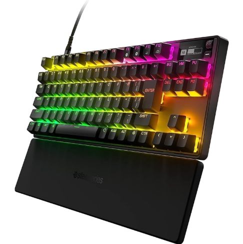 SteelSeriesラピッドトリガー日本語Apex Pro TKL64861 新品未開封 SteelSeries ラピッドトリガー 搭載 ゲーミングキーボード