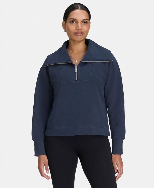 スウェッティベティ レディース アウター パーカー・スウェット シャツ クロップド Sweaty Betty Womens Peaceful Rib HalfZip Cropped Sweatshir