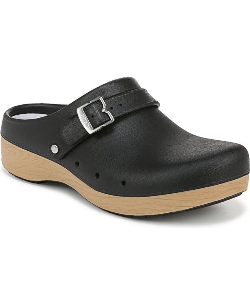 ドクター・ショール レディース シューズ サンダル Dr Scholls Womens Feel Chill Round Toe Recovery Clogs Black Foam ブラック