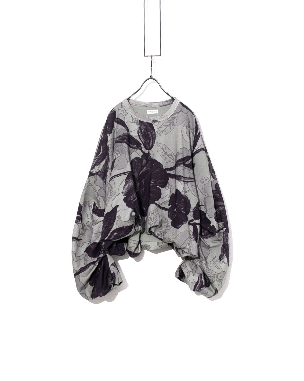 DRIES VAN NOTEN ドリスヴァンノッテン 花柄変形スウェット_iD260614