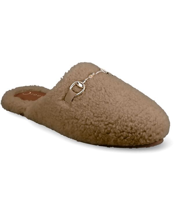 ジュルネ コレクション レディース シューズ サンダル Journee Collection Womens Monnroe Round Toe Slippers Tan タン
