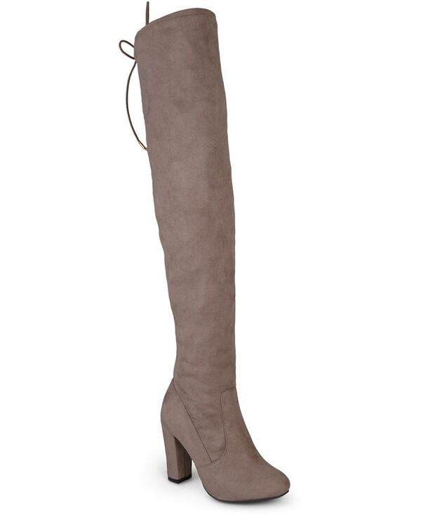 ジュルネ コレクション レディース シューズ ブーツ・レインブーツ ヒール Journee Collection Womens Maya Over The Knee Block Heel Dress