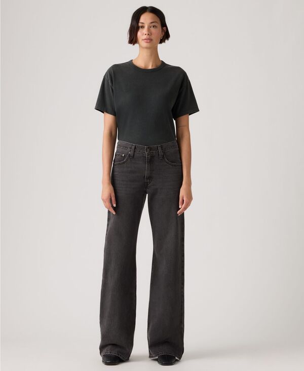 リーバイス レディース ボトムス デニムパンツ ブーツカット ブーツ ジーンズ Levis Womens Middy Loose Mid Rise Bootcut Jeans Wandering