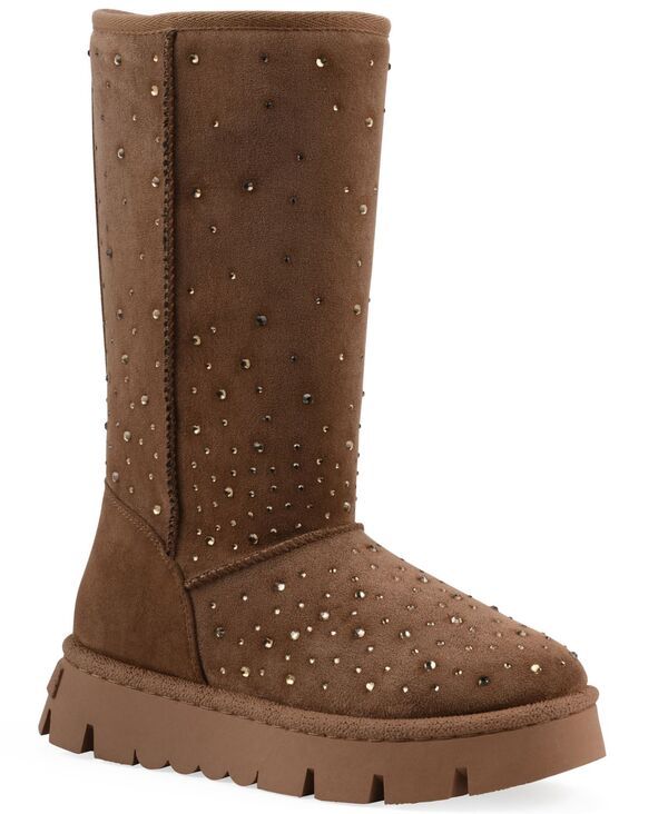 ホワイトマウンテン レディース シューズ ブーツ・レインブーツ トール White Mountain Womens Tripp Faux Fur Tall Shaft Boot Chestnut