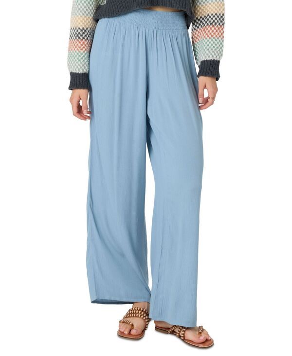 オニール レディース ボトムス カジュアルパンツ ONeill Juniors Jonie FlowyFit PullOn Pants Fadedenim デニム
