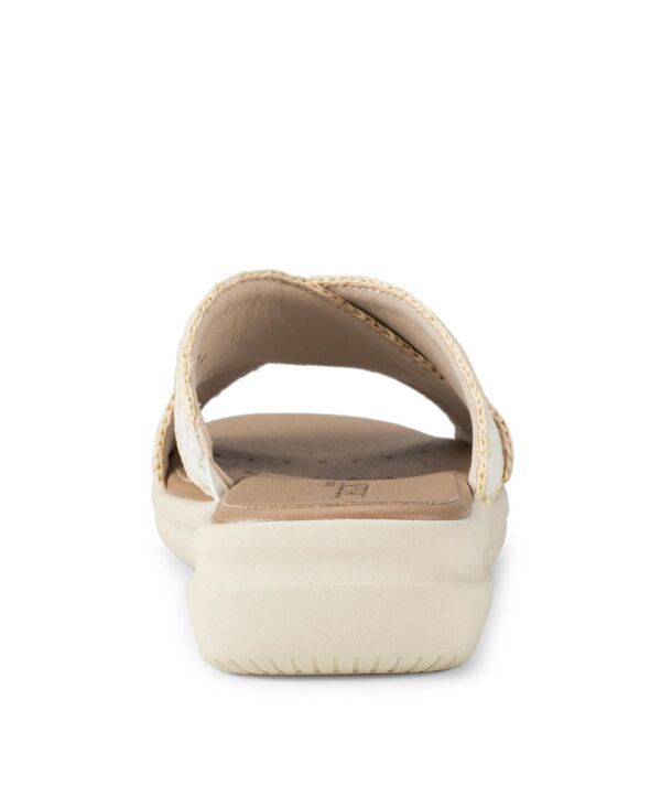 ベアトラップス レディース シューズ サンダル Baretraps Womens Origins Dolinda Slide SlipOn Sandals Off White Leather オフホワ