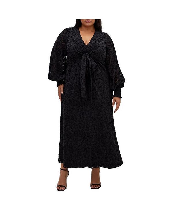 シティーシック レディース トップス ワンピース プラスサイズ CITY CHIC Plus Size Marci Dress Black ブラック 15,360円