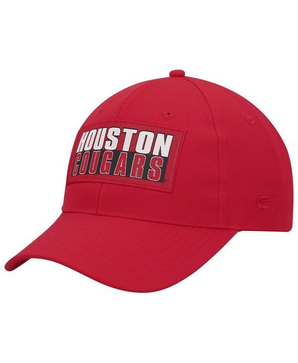 コロシアム メンズ アクセサリー 帽子 Colosseum Mens Red Houston Cougars Positraction Snapback Hat Red レッド