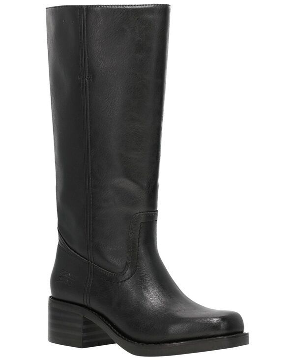 フライ レディース シューズ ブーツ・レインブーツ ヒール Frye and Co Womens Miranda Stacked Heel Boots Black ブラック