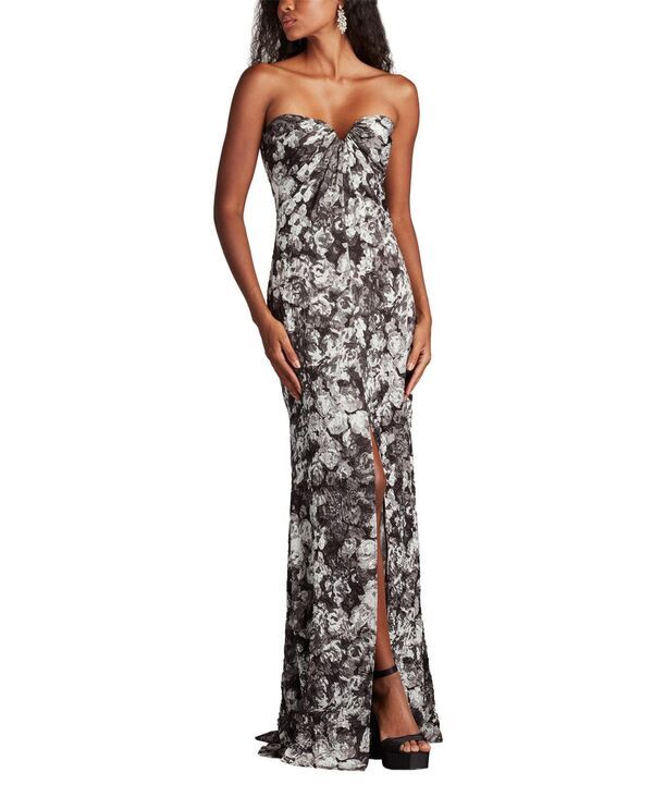 タダシショージ レディース トップス ワンピース フラワー柄 プリント ストラップレス フラワー Tadashi Shoji Womens Carnie Strapless Floral Print 58,740円