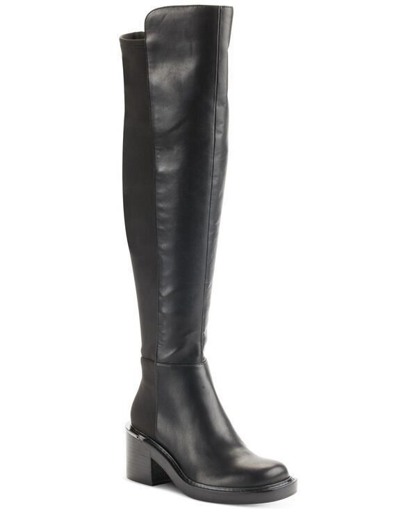 ダナ キャラン ニューヨーク レディース シューズ ブーツ・レインブーツ DKNY Womens Dina Overthe Knee Zip Dress Boots Black ブラック 26,100円