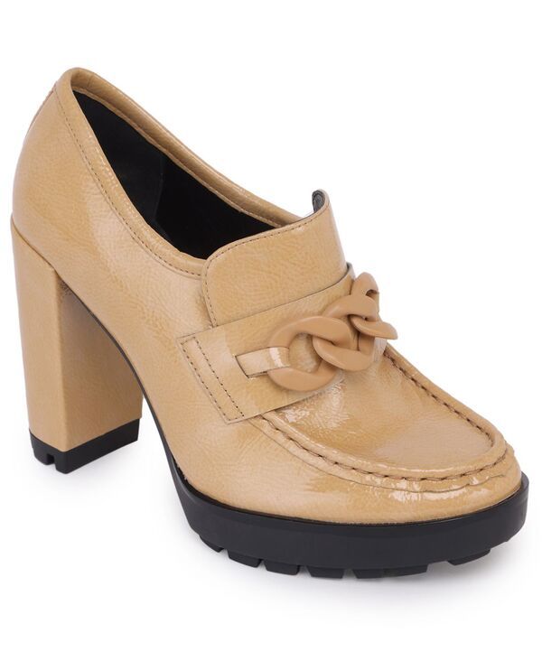 ケネスコール レディース シューズ パンプス ローファー ヒール Kenneth Cole New York Womens Justin Lug Higheeloafers Tan タン