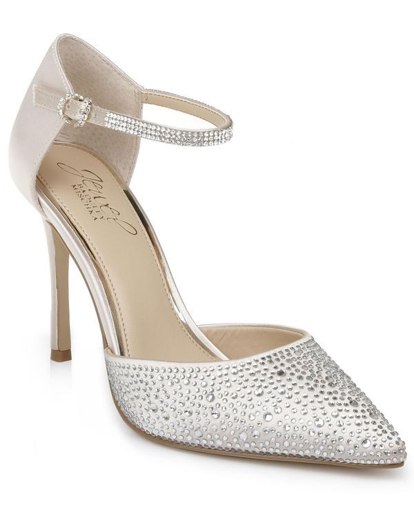 ジュウェルダグレイミシュカ レディース シューズ パンプス Jewel Badgley Mischka Womens Jailene Stiletto Evening Pumps Champagne