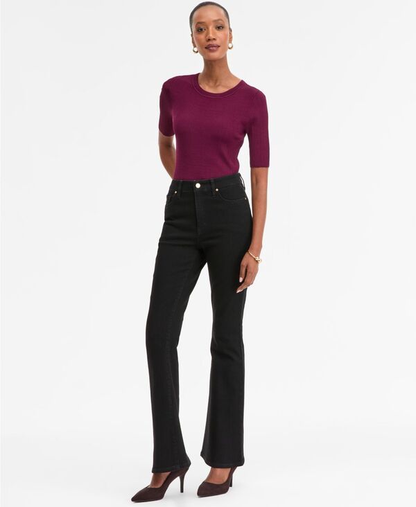アイエヌシー インターナショナル コンセプト レディース ボトムス デニムパンツ ジーンズ INC International Concepts Womens HighRise FlareLeg Je