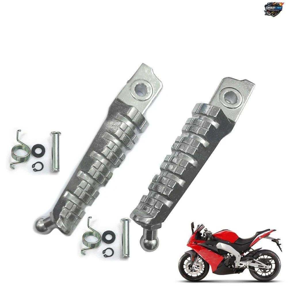 オートバイ用フロント左右フットレスト/フットペグ/ペダル（MALAGUTI RST 125用）