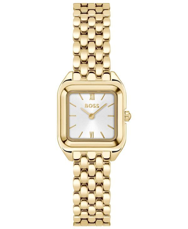 ヒューゴボス レディース アクセサリー 腕時計 プチ ミニ Tシャツ Hugo Boss Womens Mae Petite Quartz Basic Mini Ionic Plated Thin G