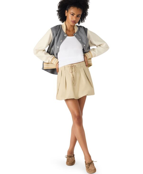 スティーブ マデン レディース ボトムス スカート Steve Madden Womens Livie Skirt Khaki カーキ