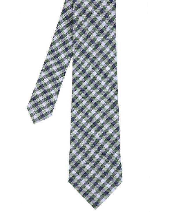 ベンシャーマン メンズ アクセサリー ネクタイ シルク Ben Sherman Mens Plaid Silk Tie Hunter Gold ゴールド