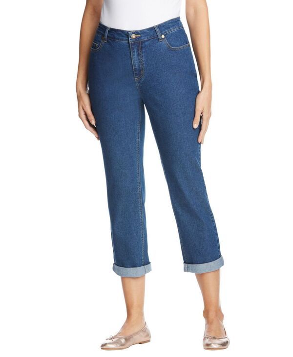ウーマン ウィズイン レディース ボトムス デニムパンツ トール ジーンズ Woman Within Womens Within Tall Stretch Denim FivePocket Girlf