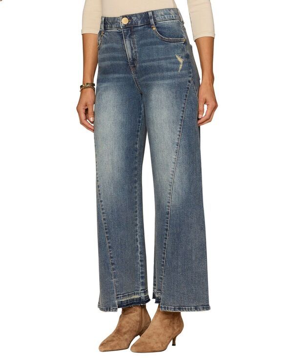 デモクラシー レディース ボトムス デニムパンツ プチ ジーンズ Democracy Petite AB Solution Skyrise Jeans Mid Blue Artisanal ブルー