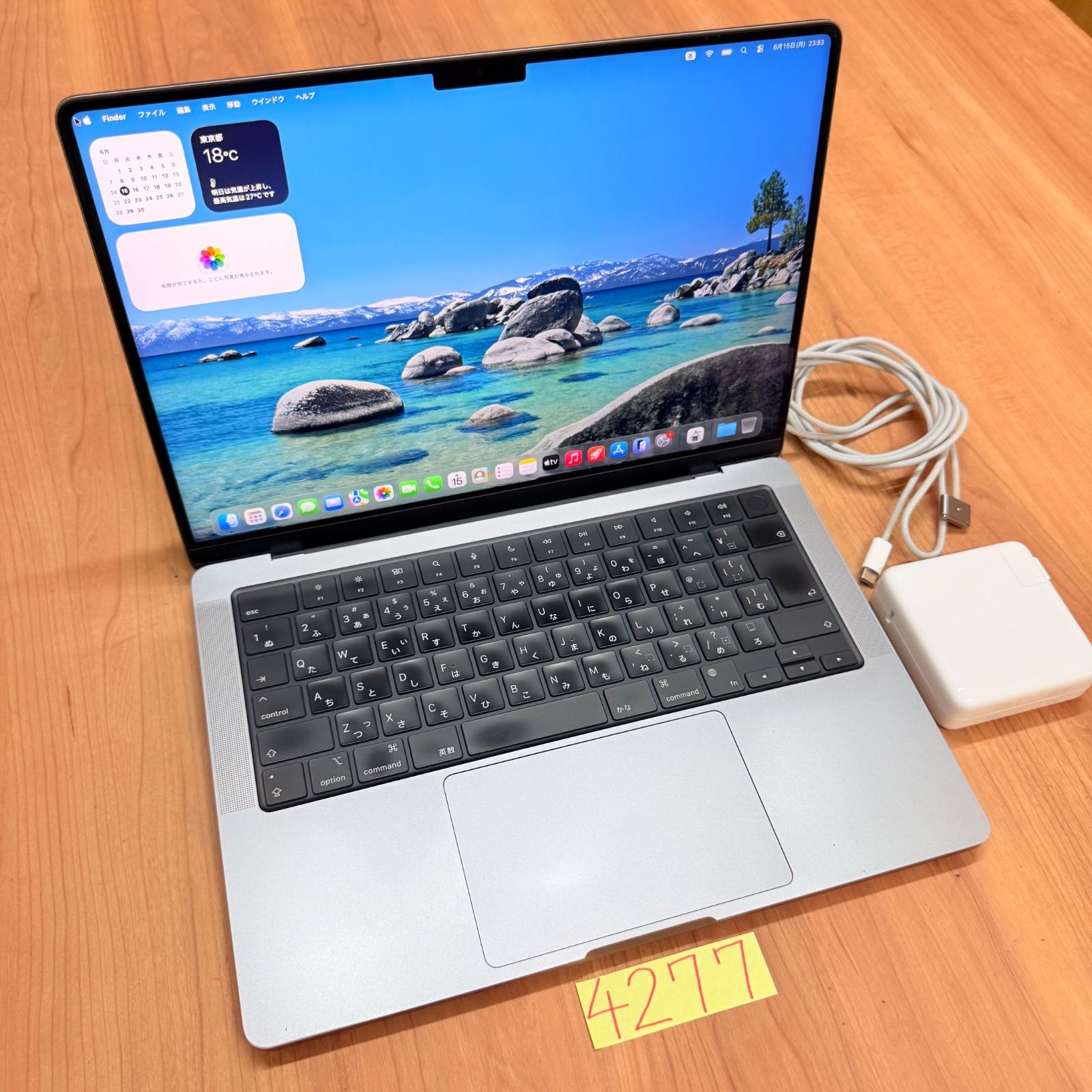 動作確認済】 MacBook pro 14インチ 2021 Apple M1 pro 16GB 1TB 動画