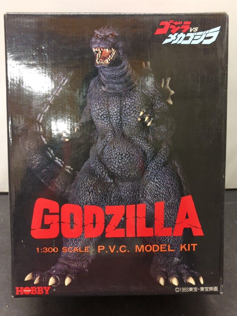 ツクダホビー 1/300スケールPVCモデルキット 原型 山田卓司 ゴジラ1993 SVM16