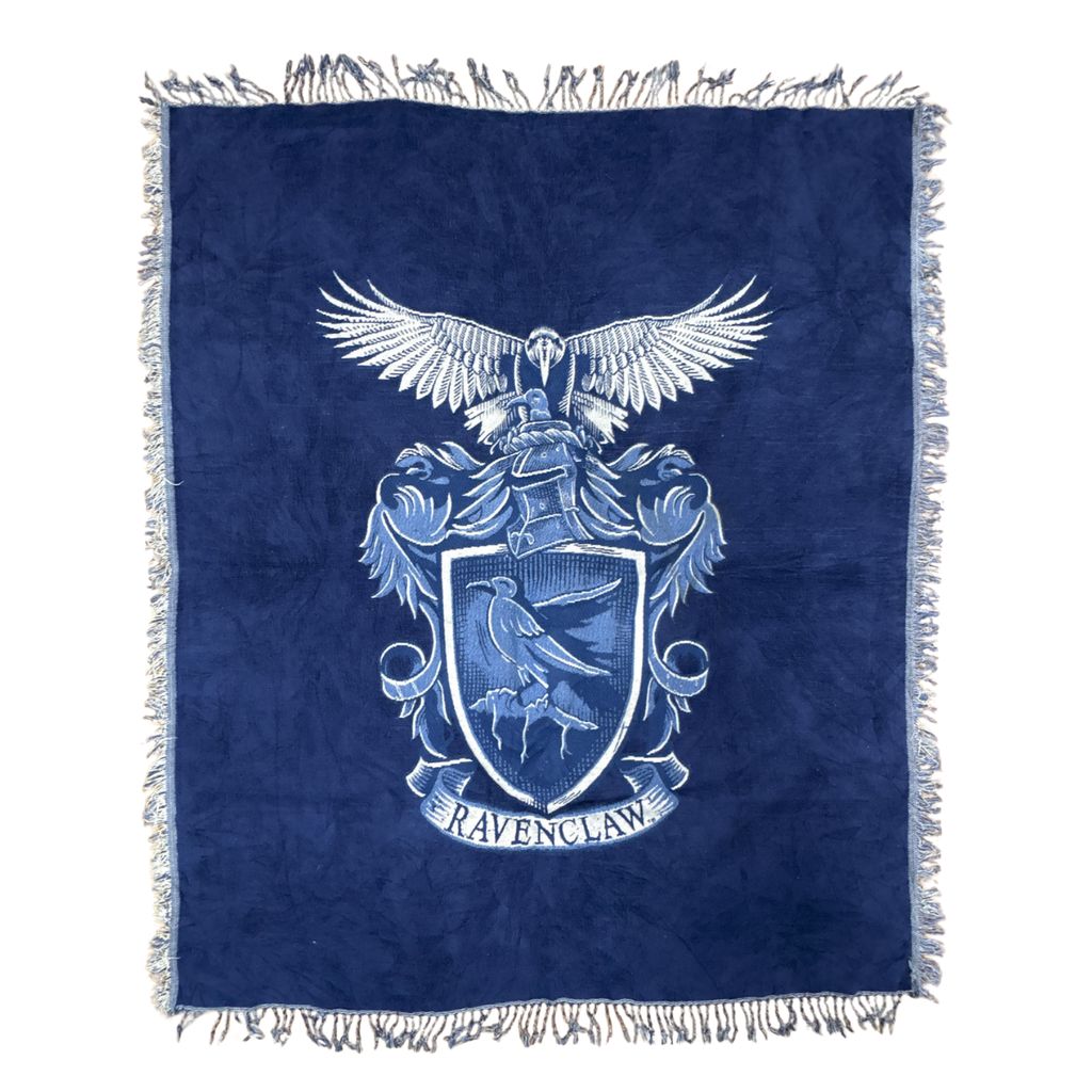 vintageラグ ブランケット マルチカバー タペストリー ハリーポッター レイブンクロー Rug Blanket Harry Potter 3024