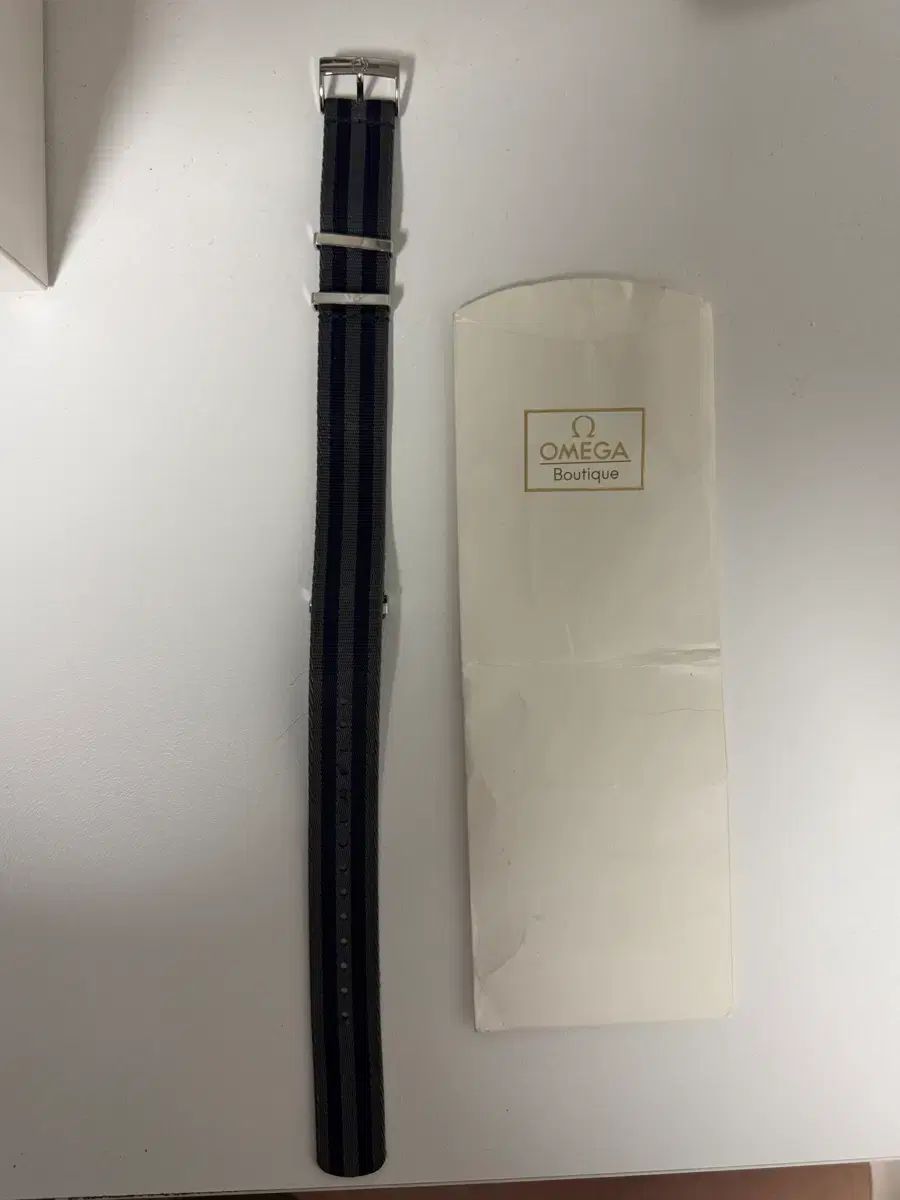 オメガ NATO ブルー/グレー 20mm 19,538円