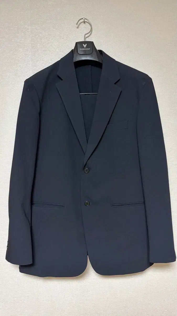 UNIQLO 감탄ジャケット (XL) 감탄パンツ (M) ネイビー セットアップ 出品