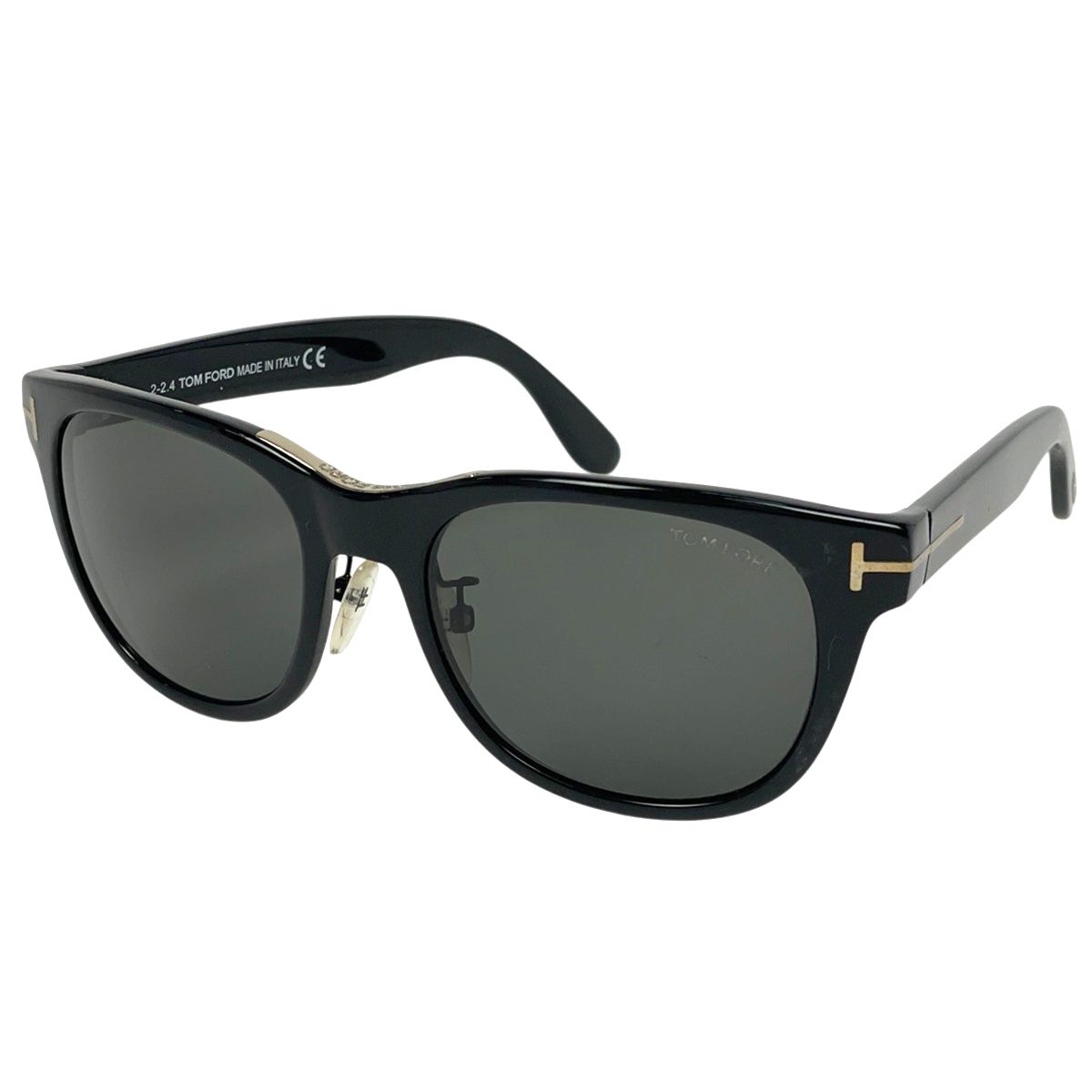 トムフォード TOM FORD ロゴ サングラス プラスチック ブラック レディース 【中古】