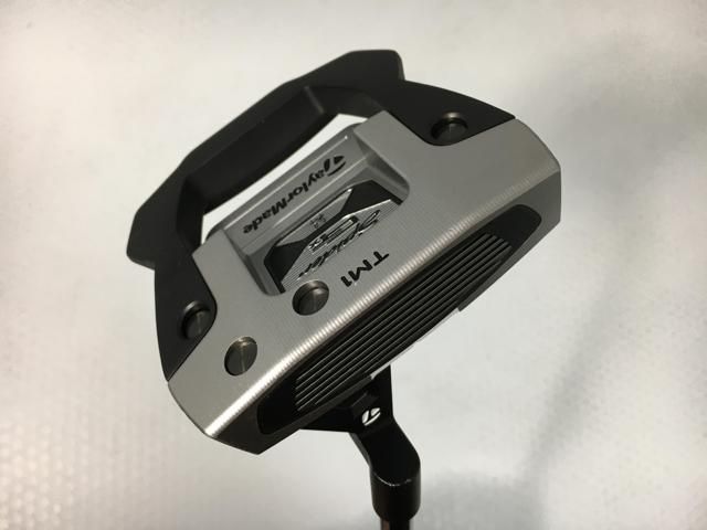 返品OK 【中古ゴルフクラブ】テーラーメイド スパイダー GTx デューンシルバー TM1 TRUSS パター 2023 KBS 120 BLACK STEPPED スチール パター