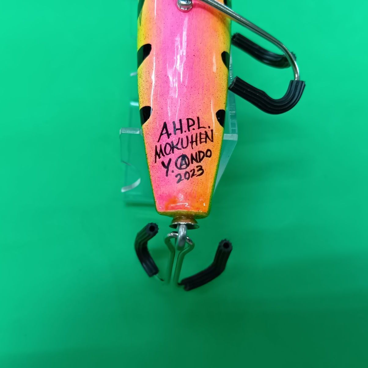 AHPL アンドウルアー　 歌舞伎デザイン　激レアルアー　モクヘン　美品 大宮宮原店 併売】AHPL モクヘン 2023 釣具いちばん館大宮宮原店