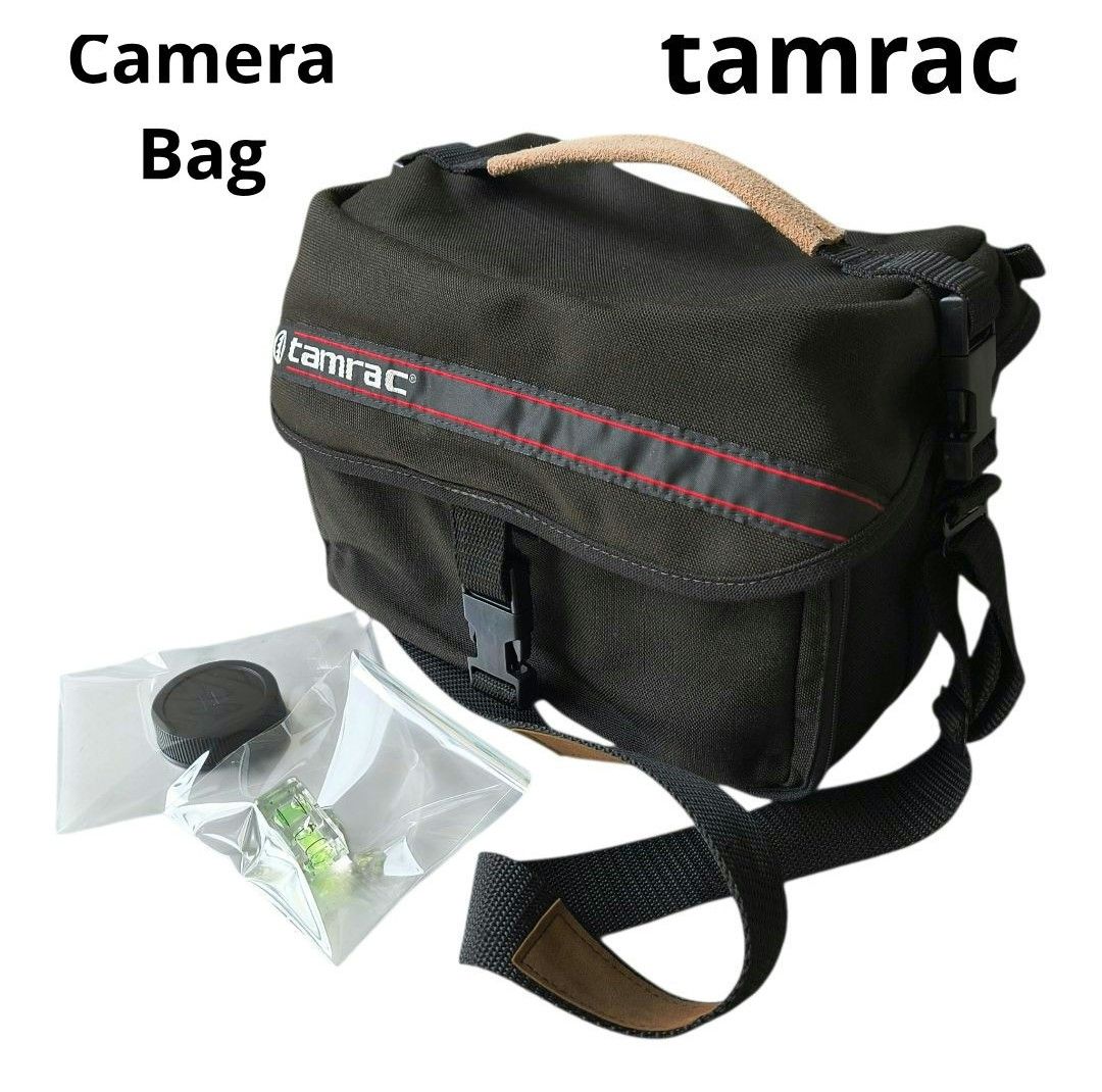 ✦【タムラック】✨美品　tamrac　カメラケース　バッグ　米国製　多収納　黒