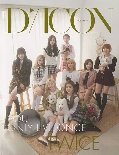【中古】女性アイドル写真集 ≪韓流≫ 付録付)Dicon vol.7 TWICE写真集 『YOU ONLY LIVE ONCE』JAPAN EDITION