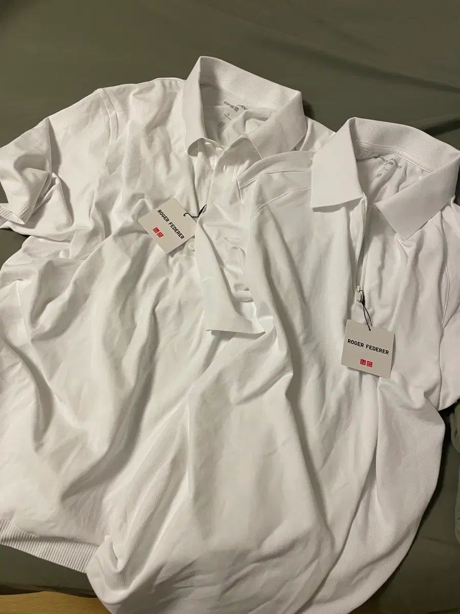 ユニクロ フェザー ハーフジップアップ ポロシャツ XL