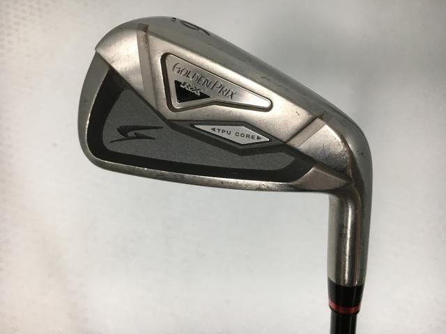 返品OK 【中古ゴルフクラブ】(5本セット)ツルヤゴルフ Golden Prix RX アイアン オリジナルカーボン 6～9.P