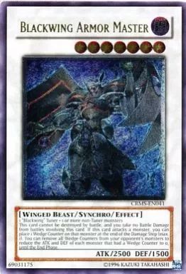 【中古】遊戯王 CRMS-EN041[UL]：Blackwing Armor Master/BF-アーマード・ウィング