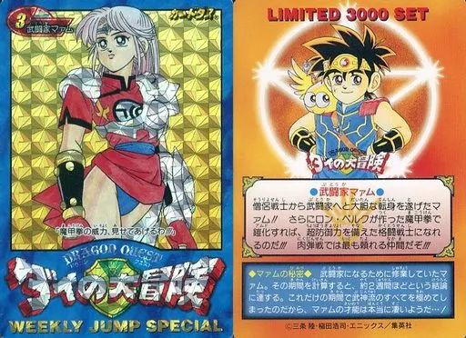 【中古】アニメ系トレカ 3[プリズム]：武闘家マァム