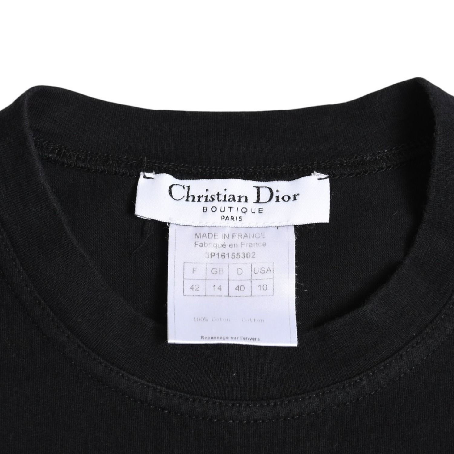 Christian Dior クリスチャンディオール デニムロゴ ノースリーブ